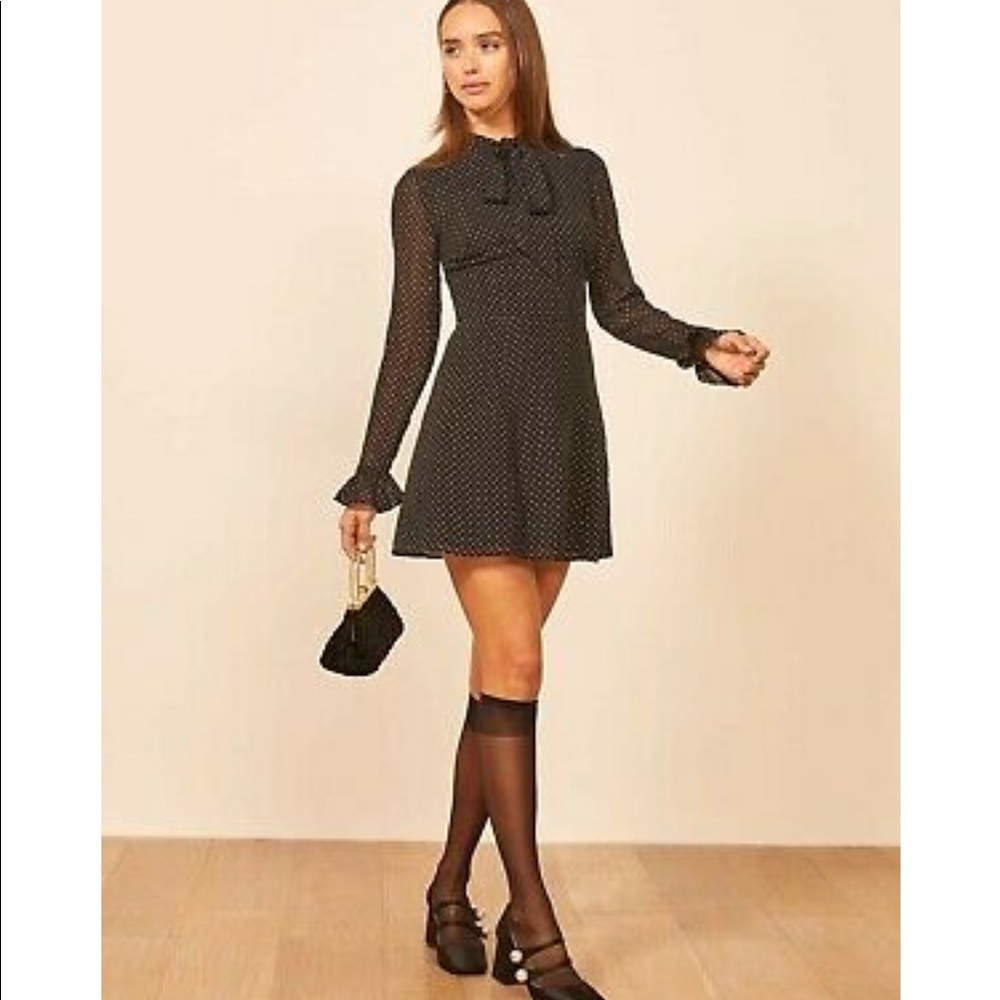 Reformation NWT Polka Dot Dress